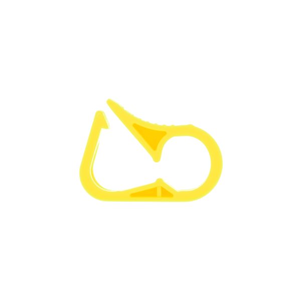 muroplas component yellow pinch clamp medical device