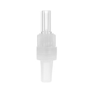 Rotating Male Luer Lock Connector Natural with Cap