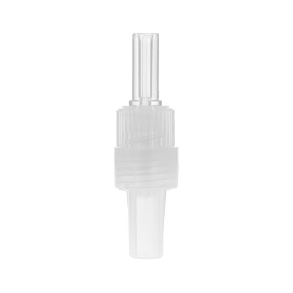 Rotating Male Luer Lock Connector Natural with Cap