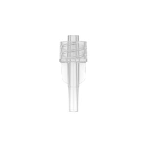 Male Luer Lock Connector Transparent